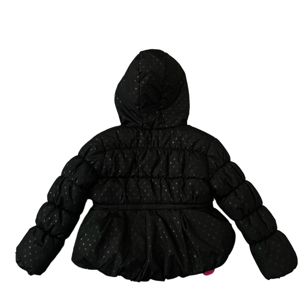 girls rothchilds pink and black puffer jacket. - Picture 3 of 5